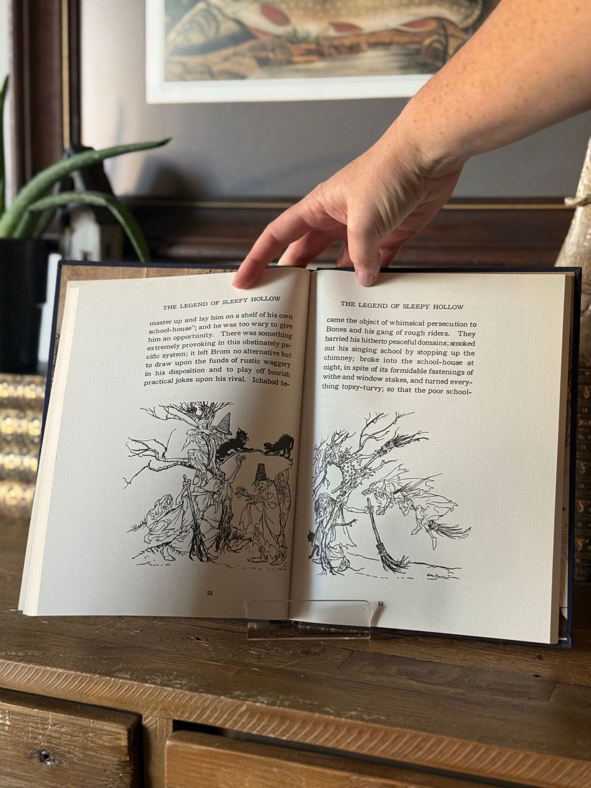 The Legend of Sleepy Hollow | 1990 Illustrated Cloth Hardcover