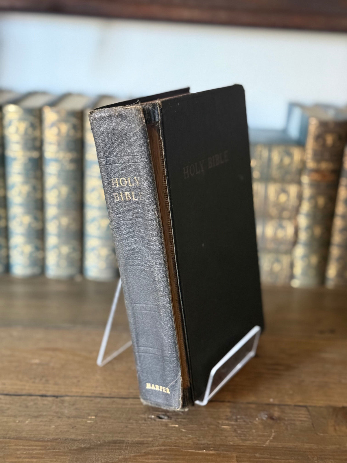 Antique Harper & Brothers Holy Bible | King James Version