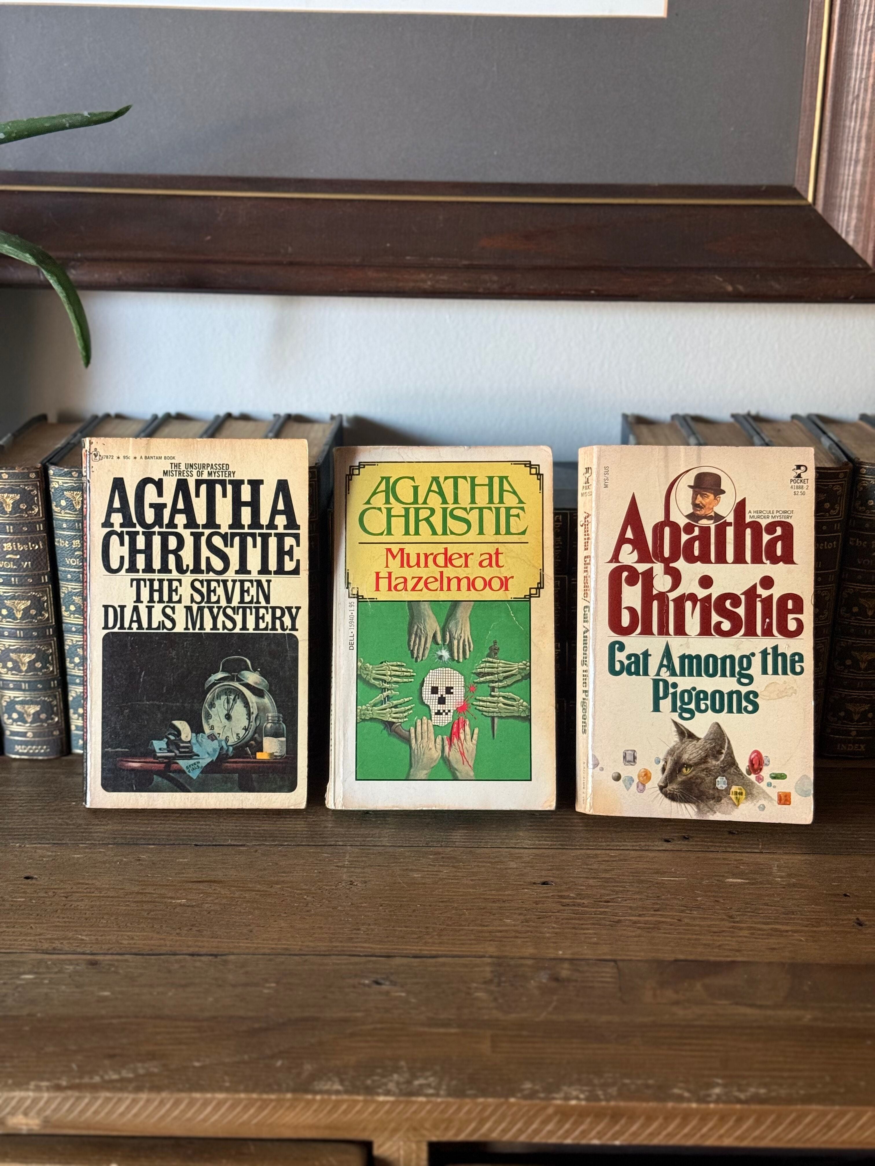 Vintage Agatha Christie Mystery Trio | Set of 3 Retro Paperbacks