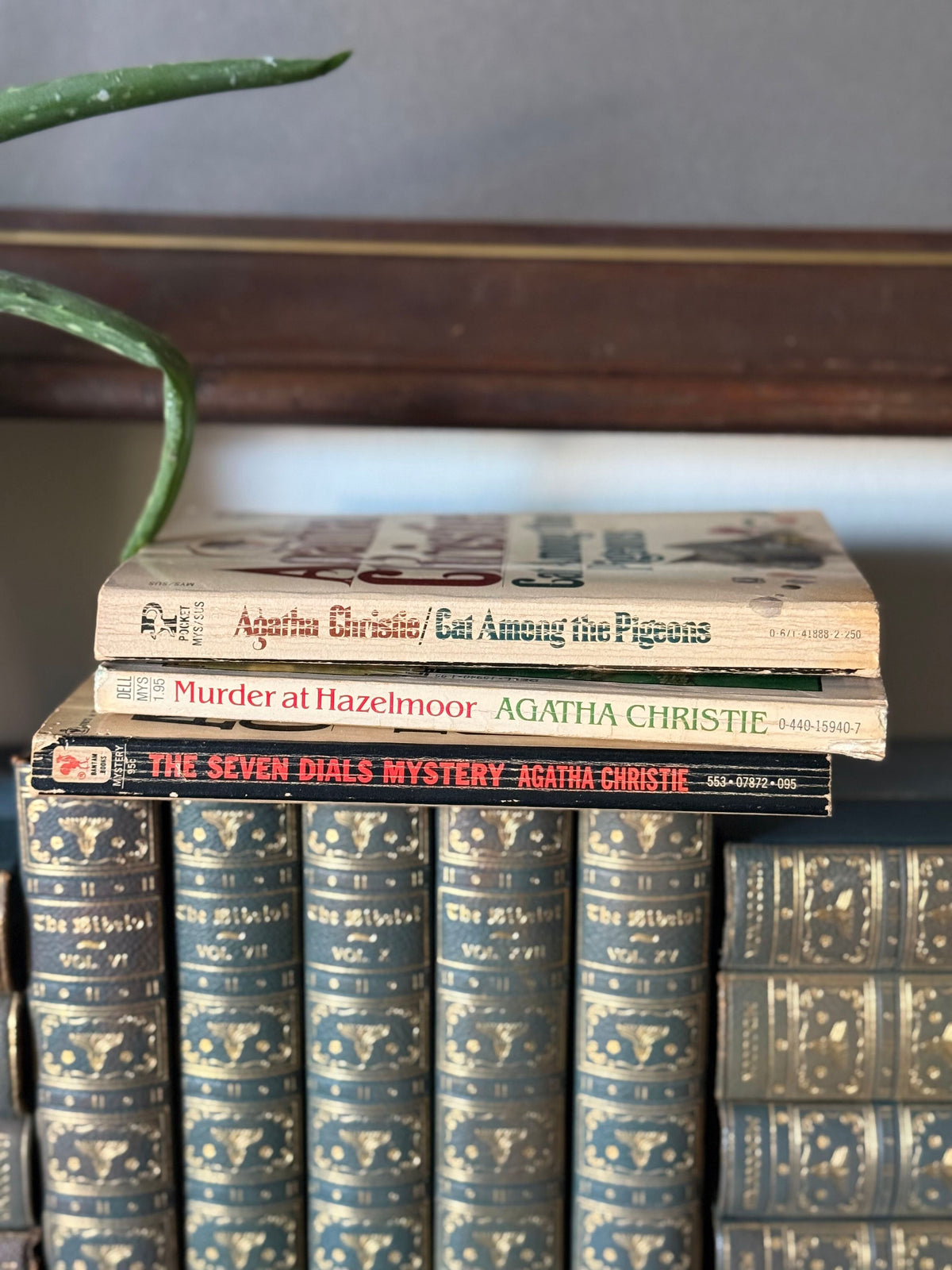 Vintage Agatha Christie Mystery Trio | Set of 3 Retro Paperbacks