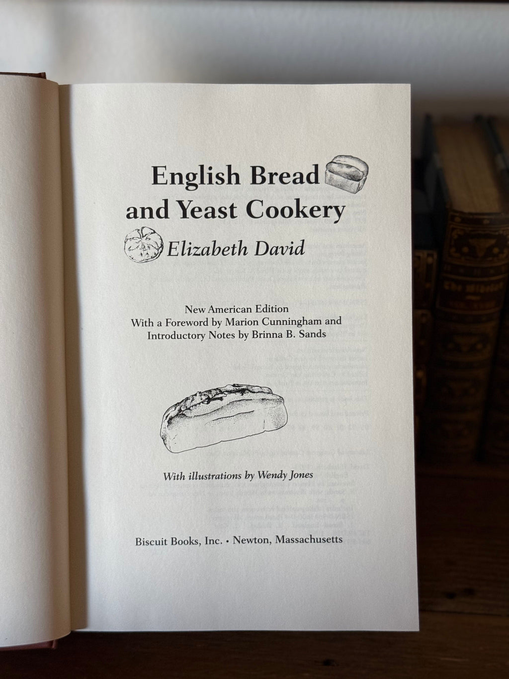 English Bread and Yeast Cookery by Elizabeth David | 1994 Hardcover