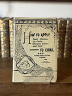 1891 How to Apply Colors to China by Adelaide H. Osgood