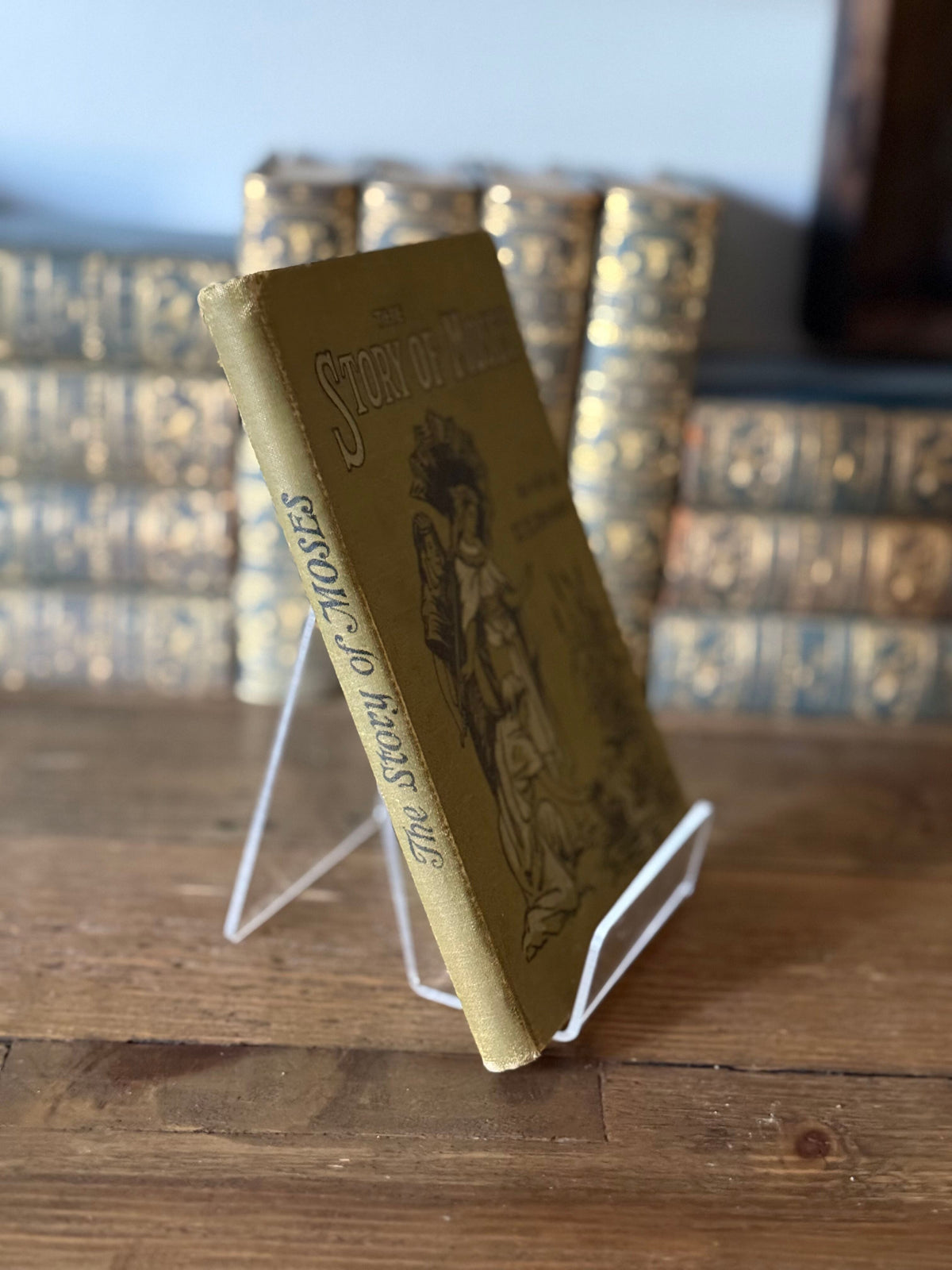The Story of Moses by L. L. Weedon | 1886 Antique Illustrated Book