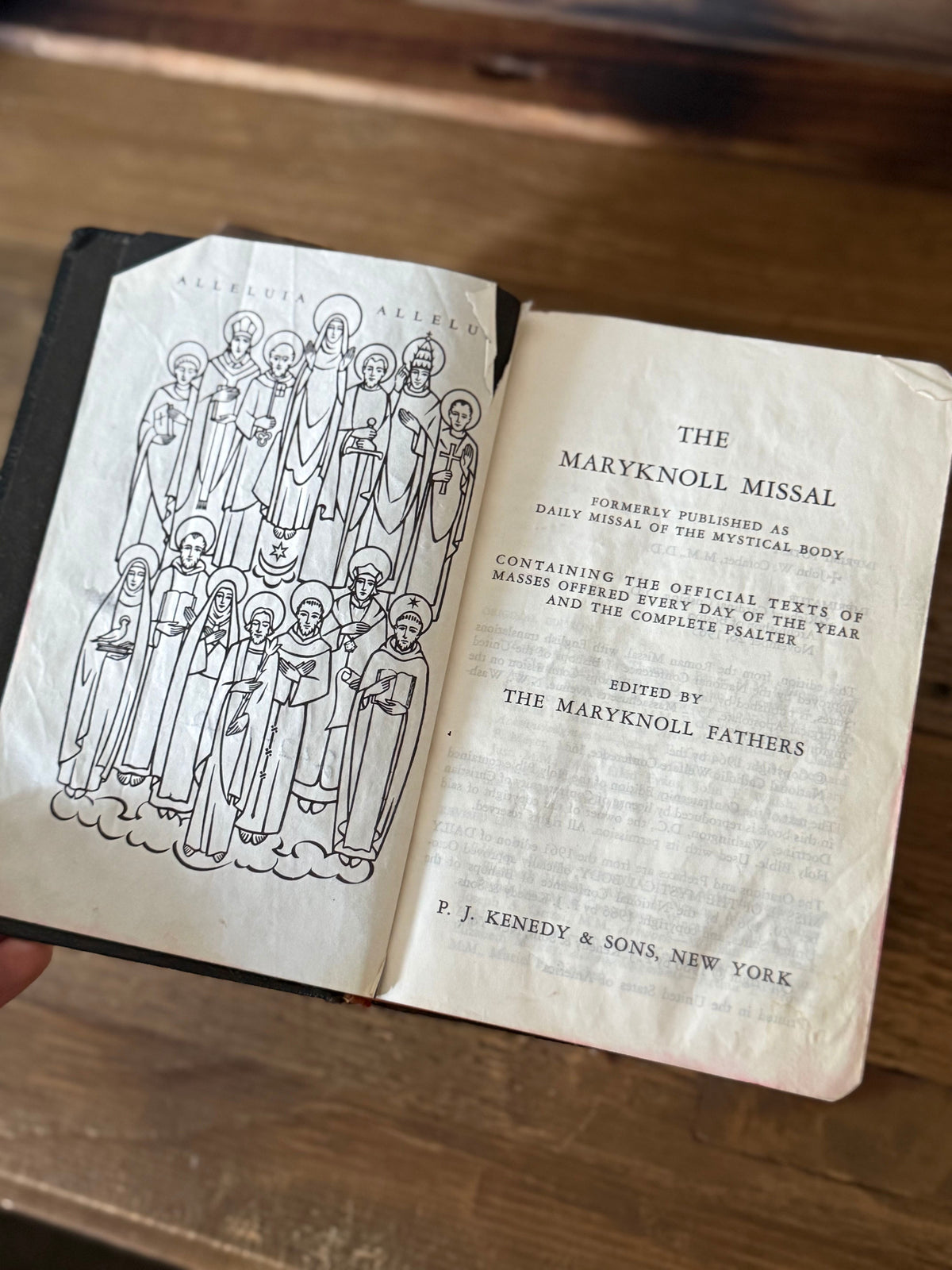Vintage 1966 Maryknoll Missal | Vatican Edition