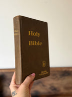 Vintage Gideons Holy Bible