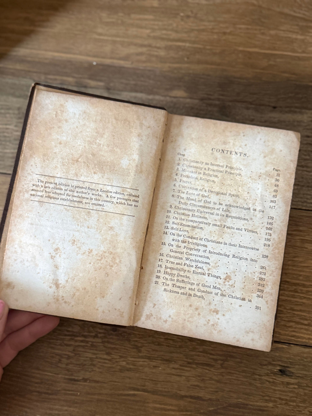 Antique 19th Century Practical Piety by Hannah More