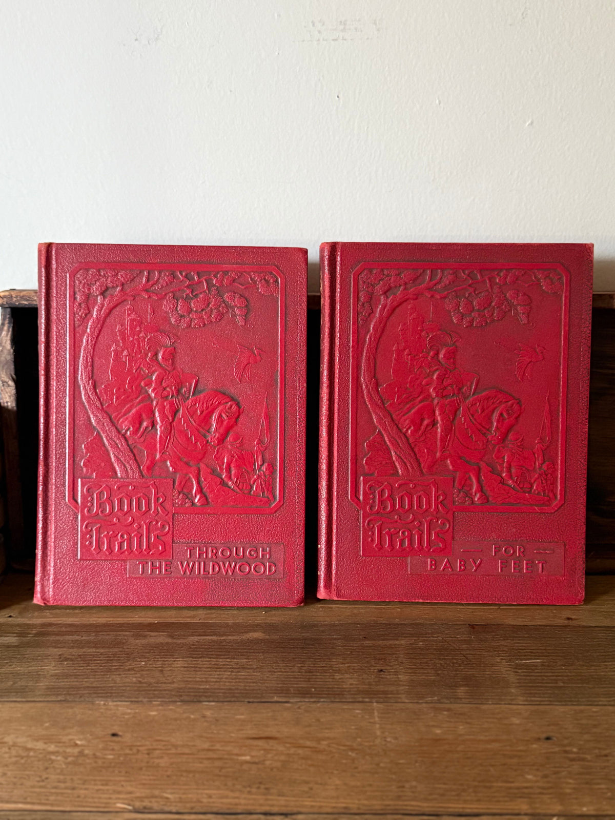 Vintage 1946 Book Trails Volumes 1 & 3 | Illustrated Children’s Books