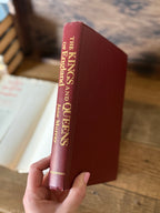 1974 The Kings and Queens of England by Jane Murray | Illustrated British History Book