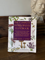 The Complete Homeopathy Handbook | Vintage 1991 Illustrated Herbal & Homeopathic Reference