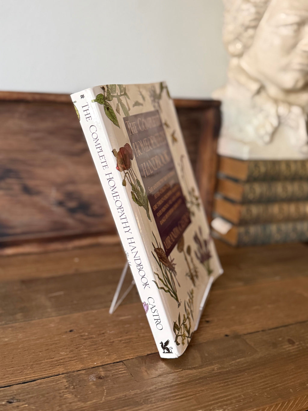 The Complete Homeopathy Handbook | Vintage 1991 Illustrated Herbal & Homeopathic Reference