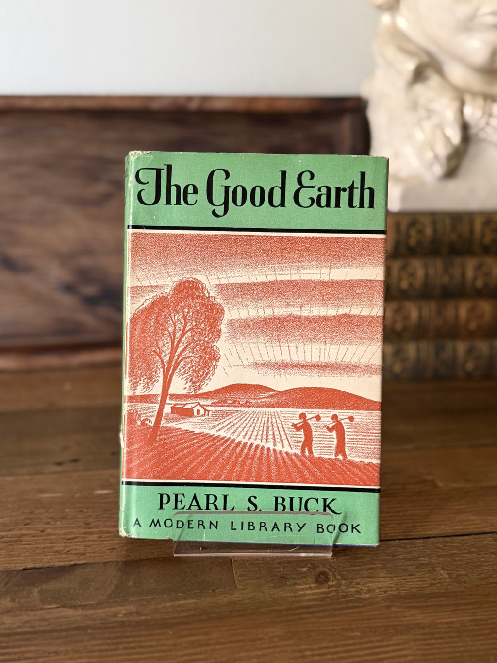 The Good Earth by Pearl S. Buck | Vintage Modern Library Hardcover with Dust Jacket