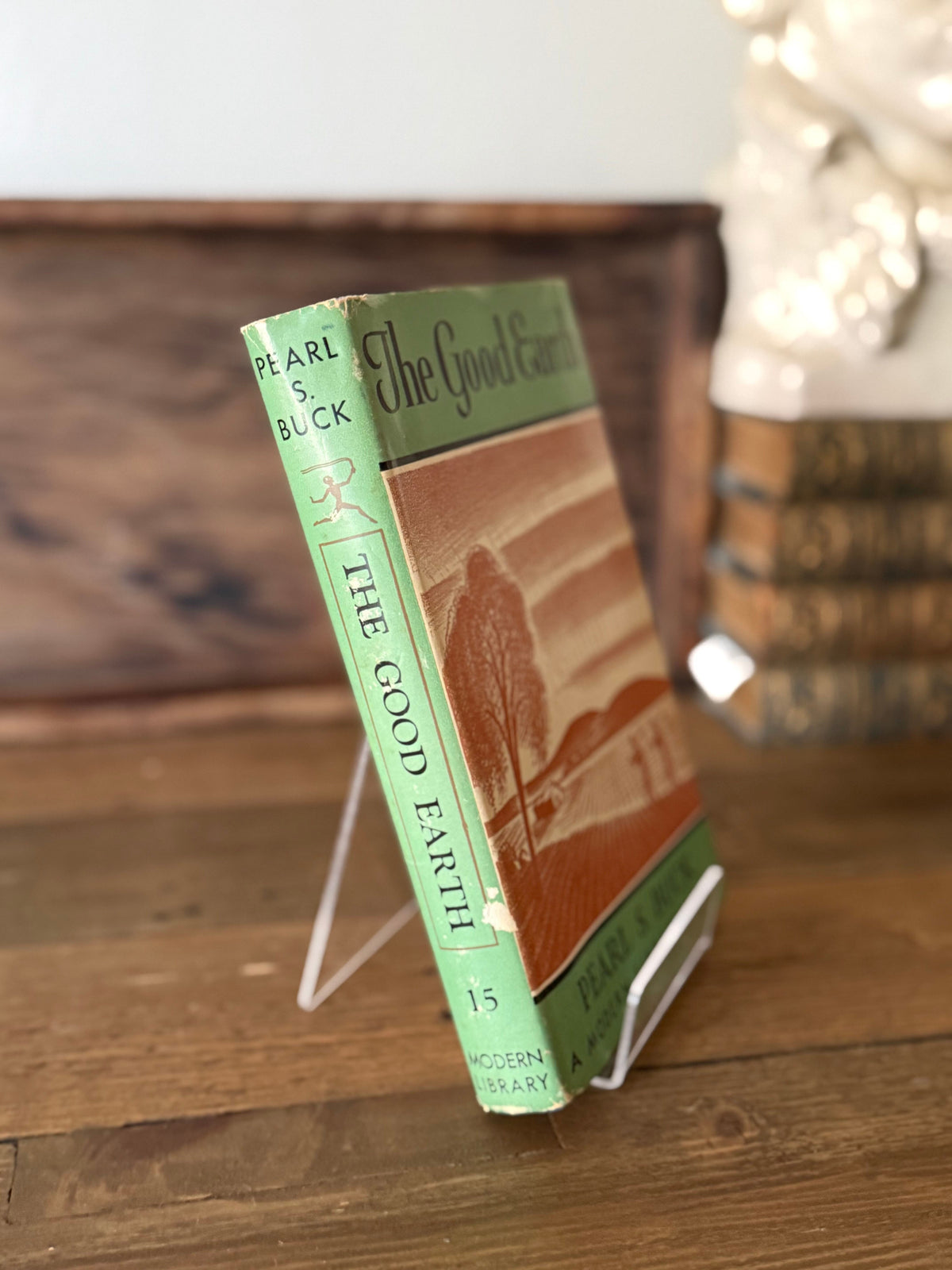 The Good Earth by Pearl S. Buck | Vintage Modern Library Hardcover with Dust Jacket