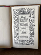 Great American Folklore by Kemp P. Battle