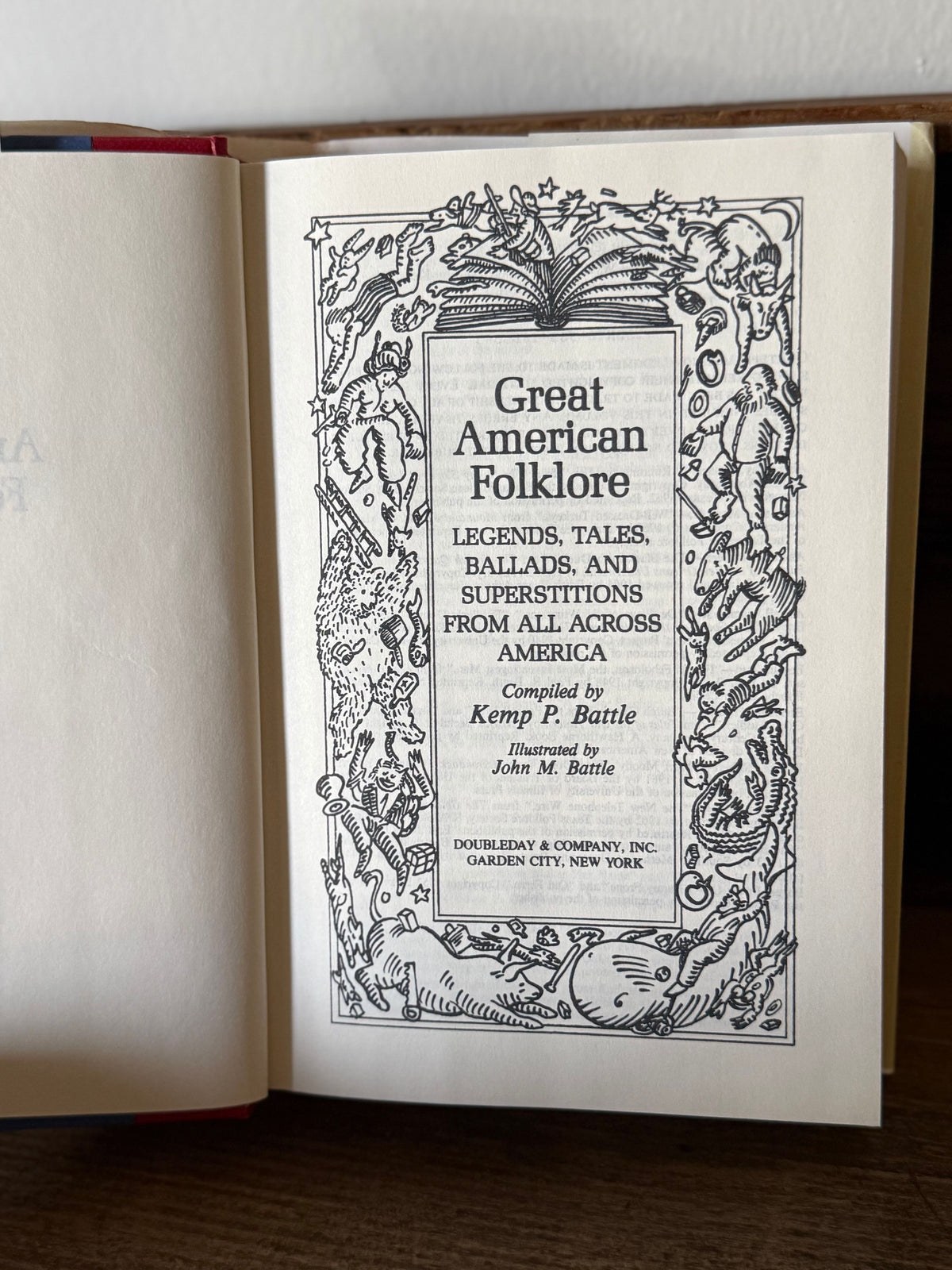 Great American Folklore by Kemp P. Battle